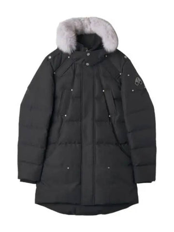 Cloud white fur padding black - MOOSE KNUCKLES - BALAAN 1