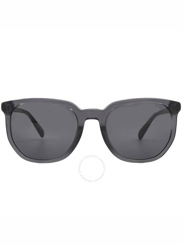 Coach Grey Geometric Men's Sunglasses HC8384U 579387 55 - COACH - BALAAN 1