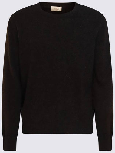 Altea Dark Grey Wool Knitwear - ALTEA - BALAAN 1