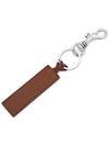 Logo Leather Key Holder Brown - A.P.C. - BALAAN 4