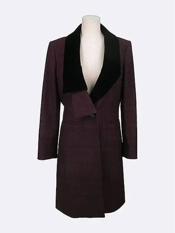 Smith Market Burgundy Coat Women s Clothing - VIVIENNE WESTWOOD - BALAAN 1