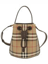 Archive Beige Military Mini Check Bucket Bag 81004881 - BURBERRY - BALAAN 2