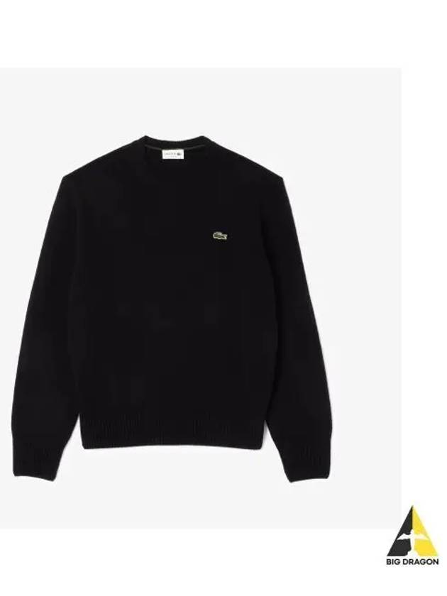 Men s Basic Classic Fit Pullover Black - LACOSTE - BALAAN 1