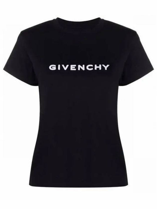 Logo Print Long Sleeve Shirt Black - GIVENCHY - BALAAN 2