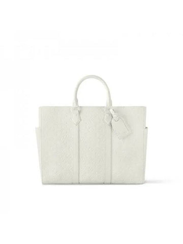 Sac Plat 24H Tote Bag White - LOUIS VUITTON - BALAAN 1