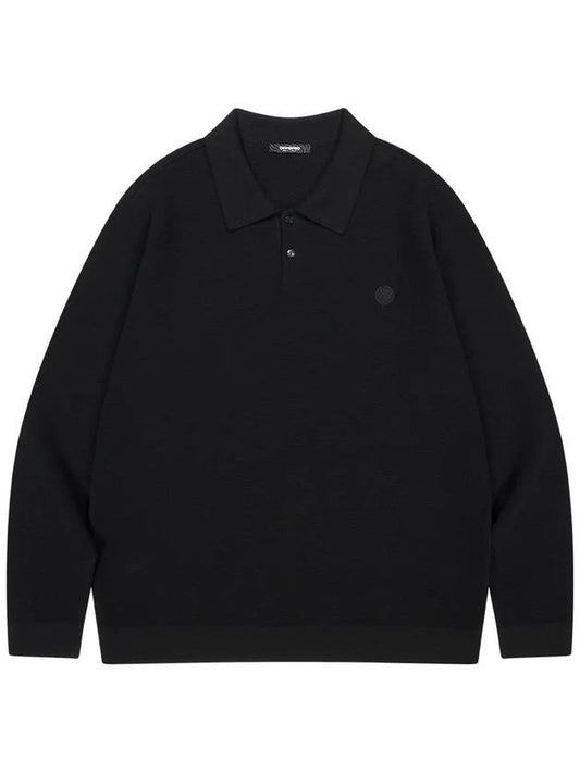 OG Milan Collar Knit Black - OFFGRID - BALAAN 1