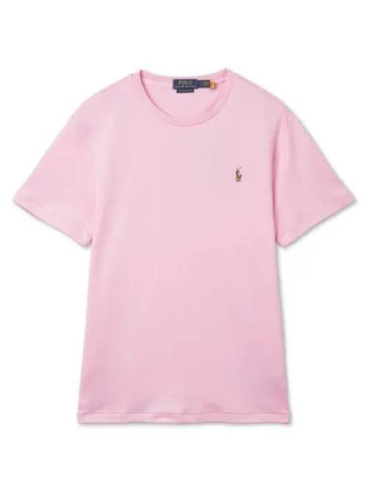 Custom Slim Soft Cotton Tee Pink - POLO RALPH LAUREN - BALAAN 2