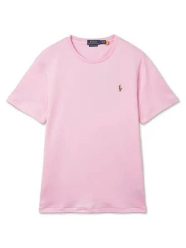 Custom Slim Soft Cotton Tee Pink - POLO RALPH LAUREN - BALAAN 1