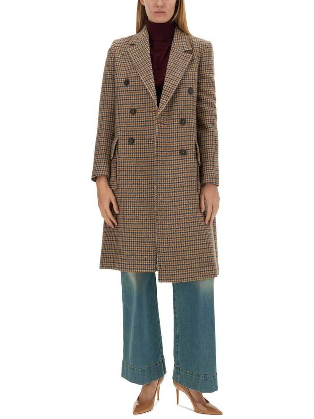 Ps Paul Smith Double-Breasted Coat - PAUL SMITH - BALAAN 2