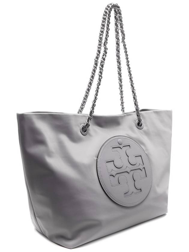 Ella Chain Tote Bag Grey - TORY BURCH - BALAAN 4