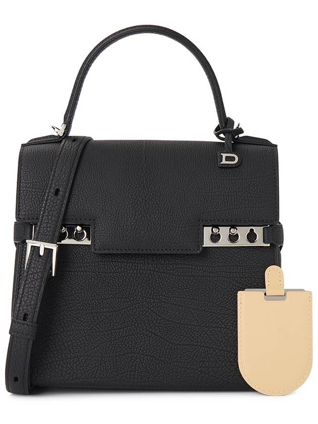 Tempete PM Krispy Tote Bag Black - DELVAUX - BALAAN 2