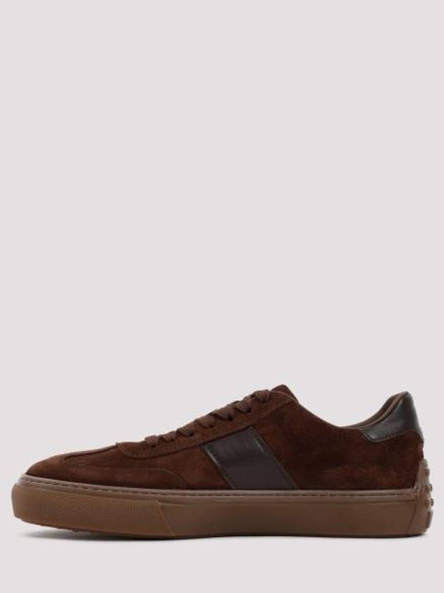 Suede Low Top Sneakers Brown - TOD'S - BALAAN 5