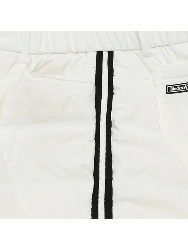 Women’s tube down pants 5512LXWTWHITE - BLACK&WHITE - BALAAN 3