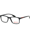 Glasses frame VPS01L 1AB1O1 sports square horn frame light - PRADA - BALAAN 7