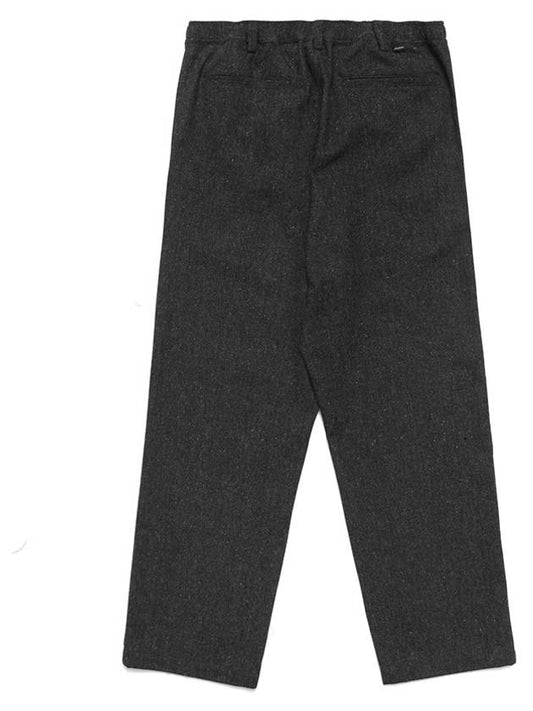 Health Seekers Golfers Wool Check Trousers BLACK - MALBON GOLF - BALAAN 2