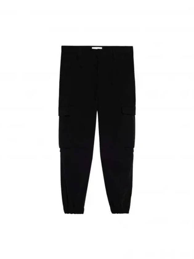 Banding Cargo Pocket Track Pants Black - AMI - BALAAN 2