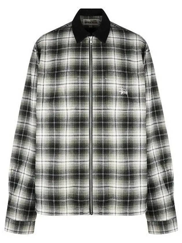 1110300 TAUP Frank plaid zip-up jacket　 998414 - STUSSY - BALAAN 1