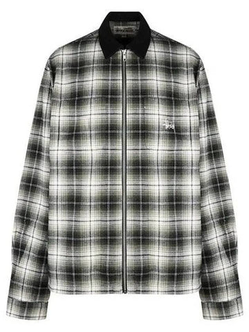 1110300 TAUP Frank plaid zip-up jacket　 998414 - STUSSY - BALAAN 1