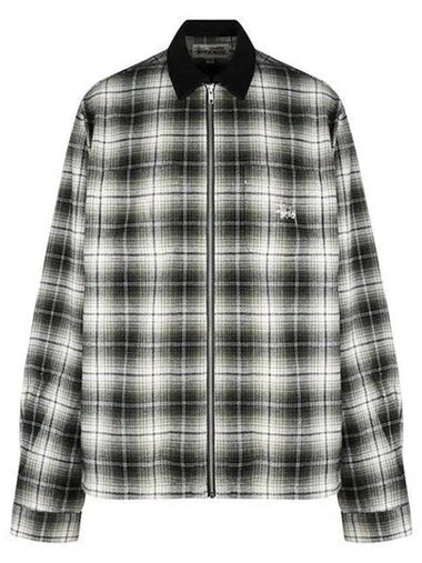 1110300 TAUP Frank plaid zip-up jacket　 998414 - STUSSY - BALAAN 1