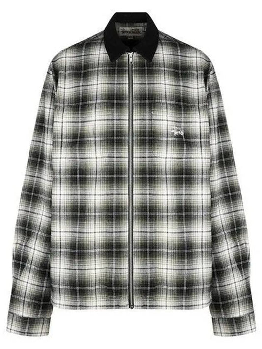 1110300 TAUP Frank plaid zip-up jacket　 998414 - STUSSY - BALAAN 1