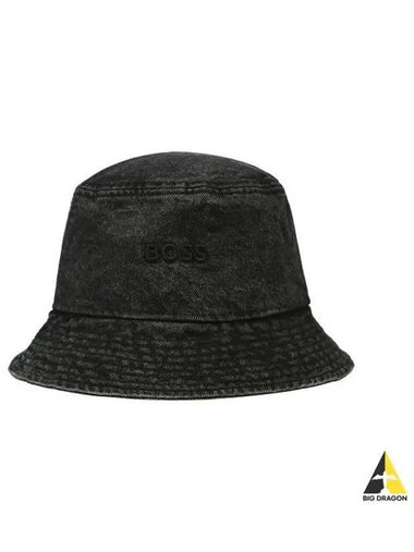 Washed denim bucket hat 50505535 001 - BOSS - BALAAN 1