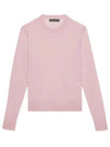 Talk Buddy To Me Crew Neck Merino Wool Knit Top Pink - G/FORE - BALAAN 2