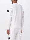 Wappen Patch Crew Neck Sweatshirt White - STONE ISLAND - BALAAN 6