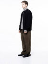 Men s M243OT03BK Tear Damage Collar Neck Button Cardigan Black - CHANCE'S NOI - BALAAN 6