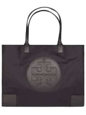 Logo Ella Tote Bag Black 87116 - TORY BURCH - BALAAN 1