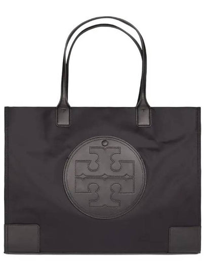 Ella Large Nylon Tote Bag Black - TORY BURCH - BALAAN 2