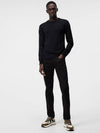 Lyle Merino Crewneck Wool Sweater Black - J.LINDEBERG - BALAAN 3