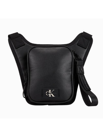 Jeans Tagged Phone Cross Bag Black - CALVIN KLEIN - BALAAN 1