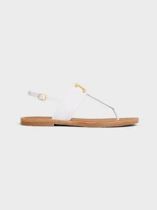 Lympia Triomphe Sandals White - CELINE - BALAAN 2