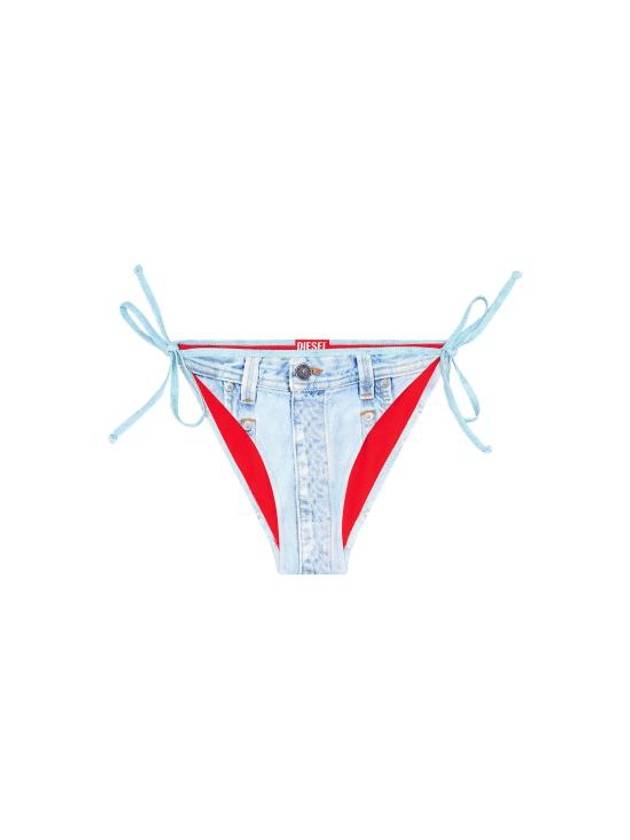 BFPN Brigitte Denim Bikini Bottom Light Blue - DIESEL - BALAAN 2