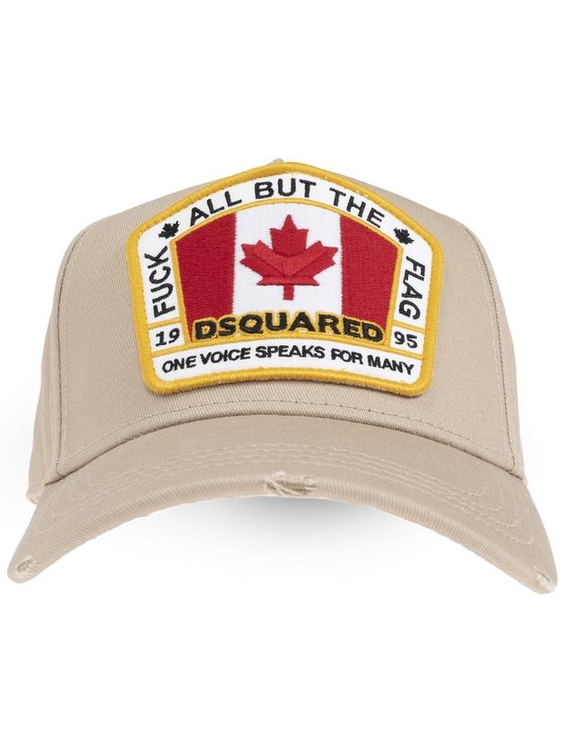 Dsquared2 Baseball Cap, Men's, Beige - DSQUARED2 - BALAAN 1