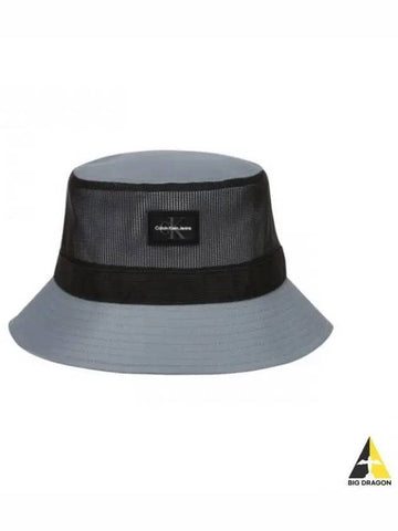 JEANS Men s Gray CKJ Sports Essential Bucket Hat K510466 PN6 - CALVIN KLEIN - BALAAN 1