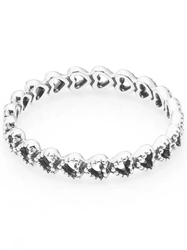 Openwork Heart Ring Silver - PANDORA - BALAAN 5