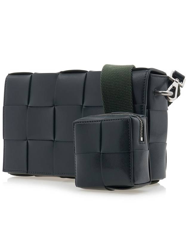 Cassette Versatile Strap Cross Bag Dark Green - BOTTEGA VENETA - BALAAN 3