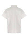 Embroidery Logo Short Sleeve Polo Shirt White - BALLY - BALAAN 3