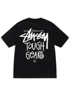 tough gear t shirt black women - STUSSY - BALAAN 1