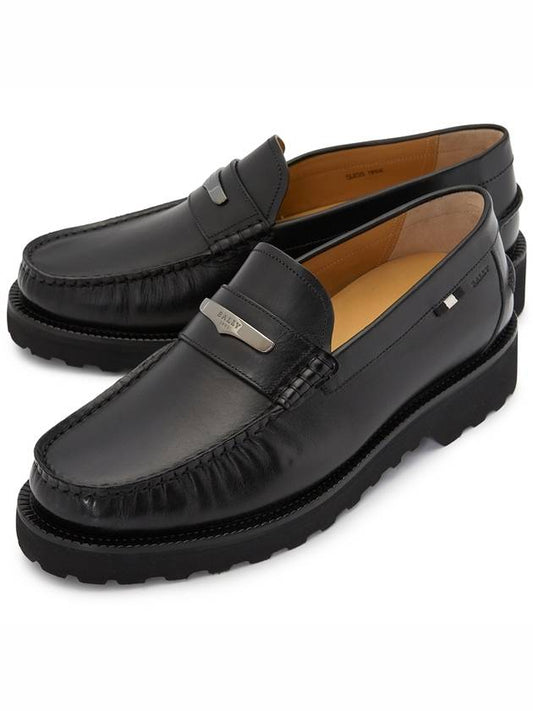 Men's NOCIEL Loafers Black - BALLY - BALAAN 2