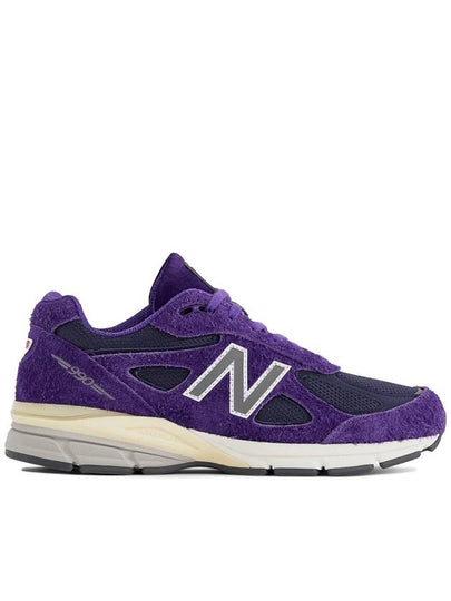 990v4 Made in USA Purple Suede - NEW BALANCE - BALAAN 2