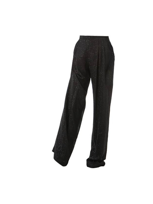 Women's Kafir Wide Pants Black - MAX MARA - BALAAN 1