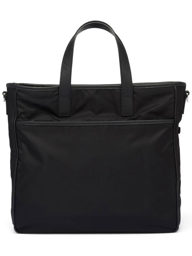 Re-Nylon Saffiano Tote Bag Black - PRADA - BALAAN 5