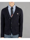 Baby Fox Patch Cosy Cardigan Navy - MAISON KITSUNE - BALAAN 2