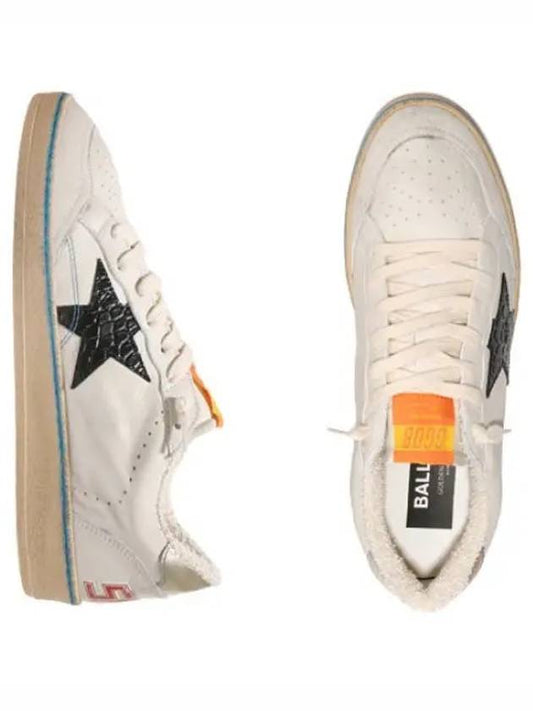 Ballstar Sneakers Silver Tab Black Star Men s - GOLDEN GOOSE - BALAAN 1