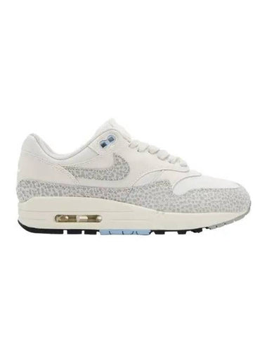 Air Max 1 Safari Low Top Sneakers White - NIKE - BALAAN 1