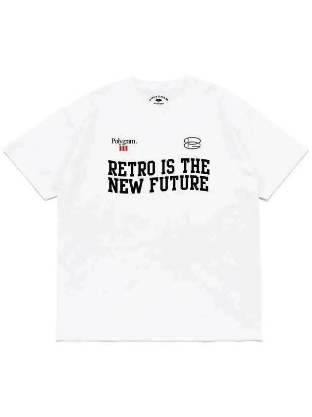 NEW FUTURE T SHIRTS WHITE - POLYGRAM - BALAAN 1