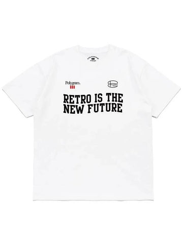 NEW FUTURE T SHIRTS WHITE - POLYGRAM - BALAAN 1