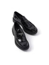 Patent Leather Loafers Black - PRADA - BALAAN 4